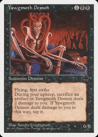 Yawgmoth Demon [Chronicles] MTG Single Magic: The Gathering  | Multizone: Comics And Games