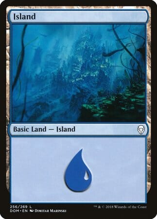 Island (256) [Dominaria] MTG Single Magic: The Gathering  | Multizone: Comics And Games
