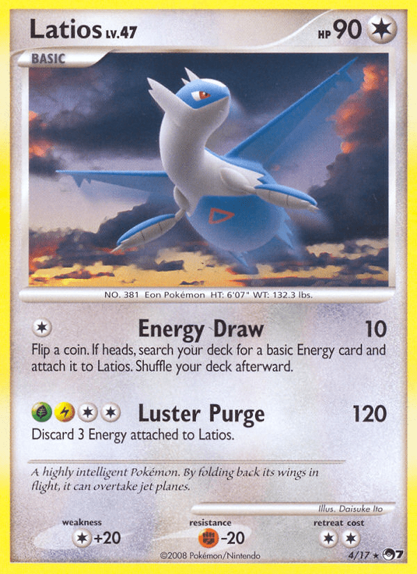 Latios (4/17) [POP Series 7] Pokemon Single Pokémon  | Multizone: Comics And Games