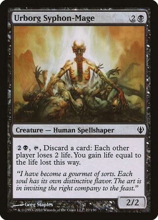 Urborg Syphon-Mage [Archenemy] MTG Single Magic: The Gathering  | Multizone: Comics And Games