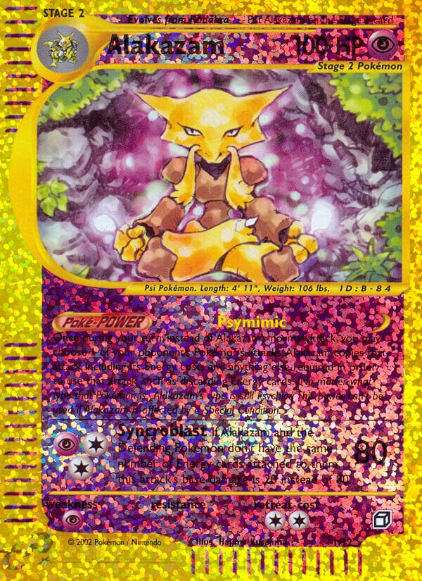 Alakazam (1/12) [Box Topper] Pokemon Single Pokémon  | Multizone: Comics And Games