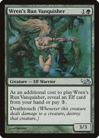 Wren's Run Vanquisher [Duel Decks: Elves vs. Goblins] MTG Single Magic: The Gathering  | Multizone: Comics And Games