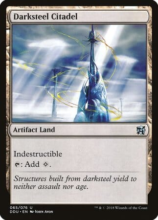 Darksteel Citadel [Duel Decks: Elves vs. Inventors] MTG Single Magic: The Gathering  | Multizone: Comics And Games