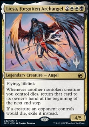 Liesa, Forgotten Archangel (Promo Pack) [Innistrad: Midnight Hunt Promos] MTG Single Magic: The Gathering  | Multizone: Comics And Games