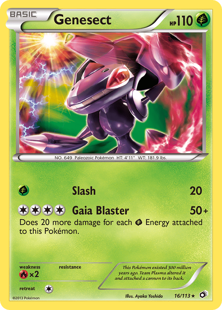 Genesect (16/113) [Black & White: Legendary Treasures] Pokemon Single Pokémon  | Multizone: Comics And Games