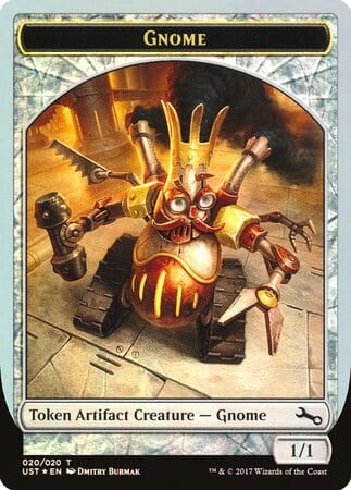 Gnome Token [Unstable Tokens] MTG Single Magic: The Gathering  | Multizone: Comics And Games