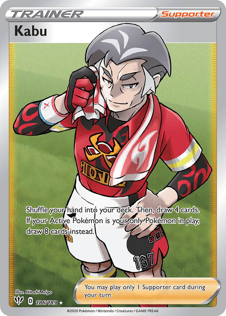 Kabu (186/189) [Sword & Shield: Darkness Ablaze] Pokemon Single Pokémon  | Multizone: Comics And Games