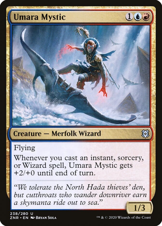 Umara Mystic [Zendikar Rising] MTG Single Magic: The Gathering  | Multizone: Comics And Games