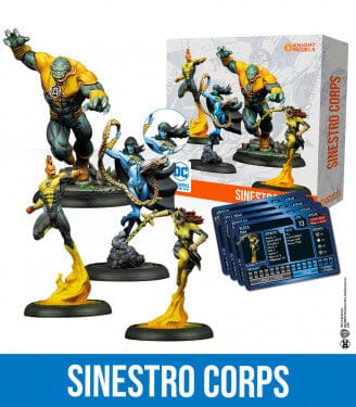 SINESTRO CORPS Miniatures knight models  | Multizone: Comics And Games