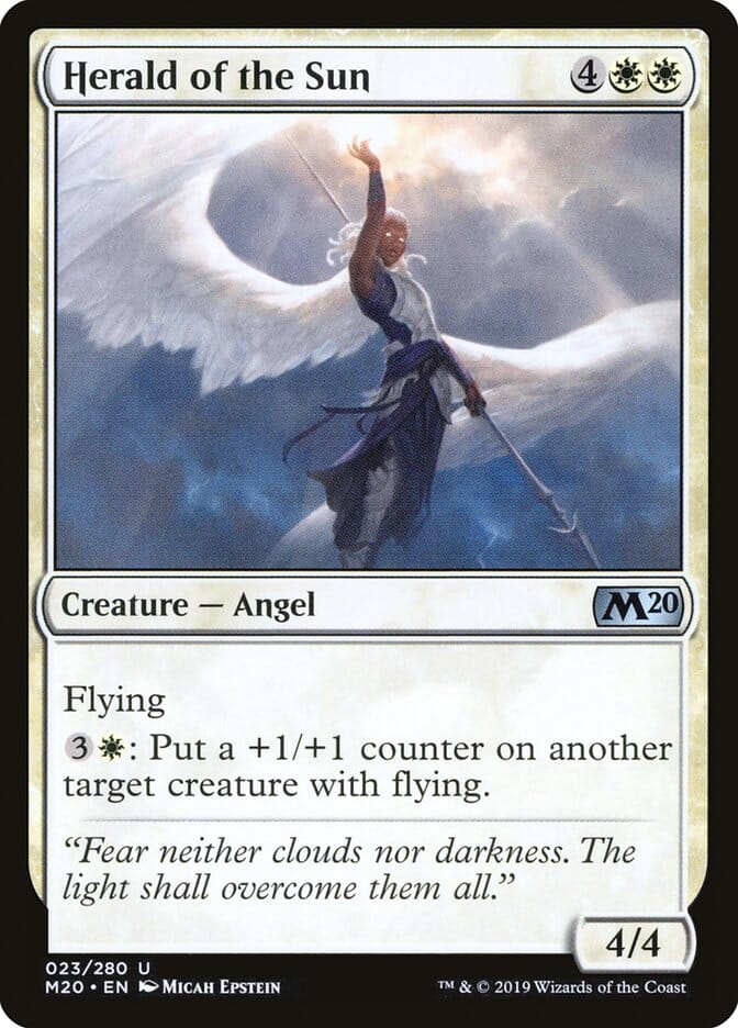 Herald of the Sun [Core Set 2020] MTG Single Magic: The Gathering  | Multizone: Comics And Games