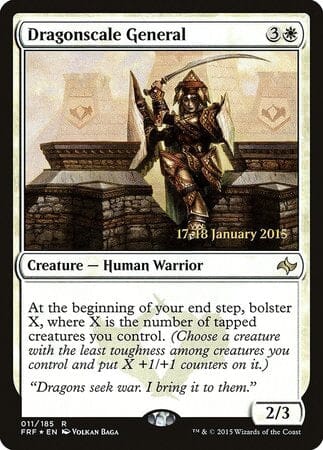 Dragonscale General [Fate Reforged Promos] MTG Single Magic: The Gathering  | Multizone: Comics And Games