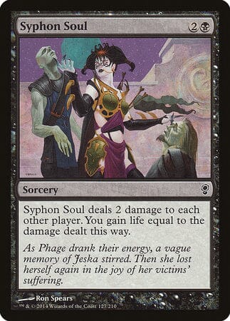 Syphon Soul [Conspiracy] MTG Single Magic: The Gathering  | Multizone: Comics And Games