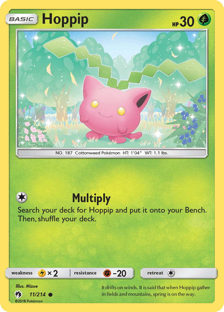 Hoppip (11/214) [Sun & Moon: Lost Thunder] Pokemon Single Pokémon  | Multizone: Comics And Games