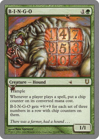 B-I-N-G-O [Unhinged] MTG Single Magic: The Gathering  | Multizone: Comics And Games