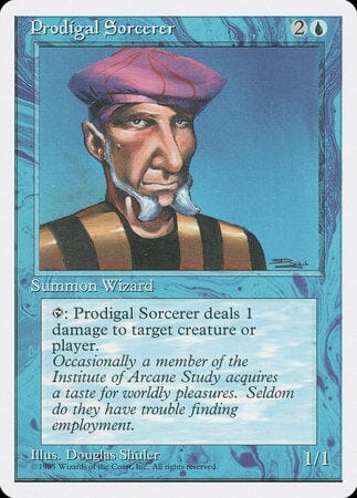 Prodigal Sorcerer [Fourth Edition] MTG Single Magic: The Gathering  | Multizone: Comics And Games