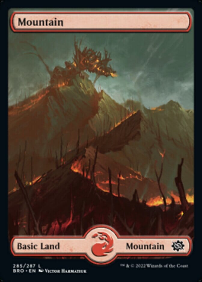 Mountain (285) [The Brothers' War] MTG Single Magic: The Gathering  | Multizone: Comics And Games