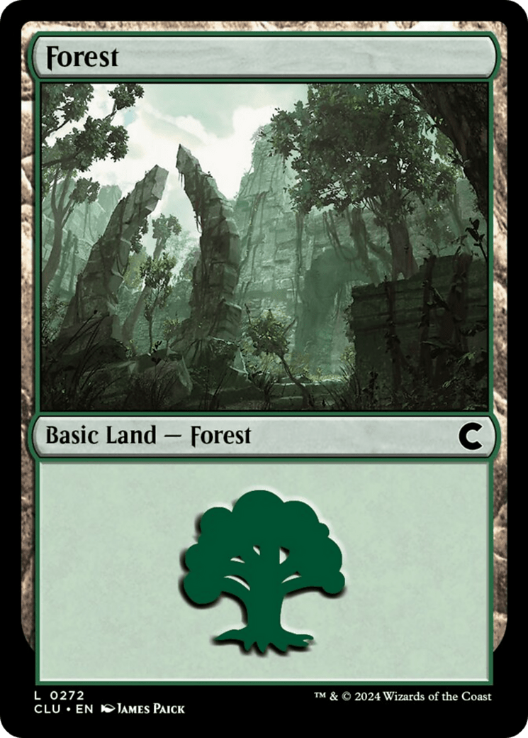 Forest (0272) [Ravnica: Clue Edition] MTG Single Magic: The Gathering  | Multizone: Comics And Games