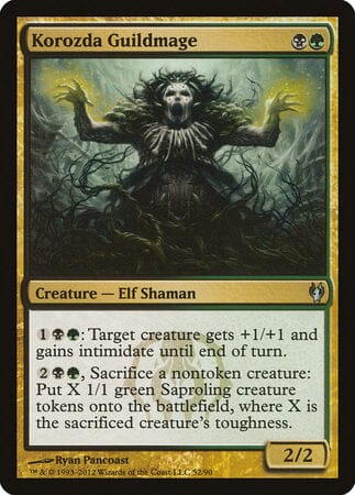 Korozda Guildmage [Duel Decks: Izzet vs. Golgari] MTG Single Magic: The Gathering  | Multizone: Comics And Games