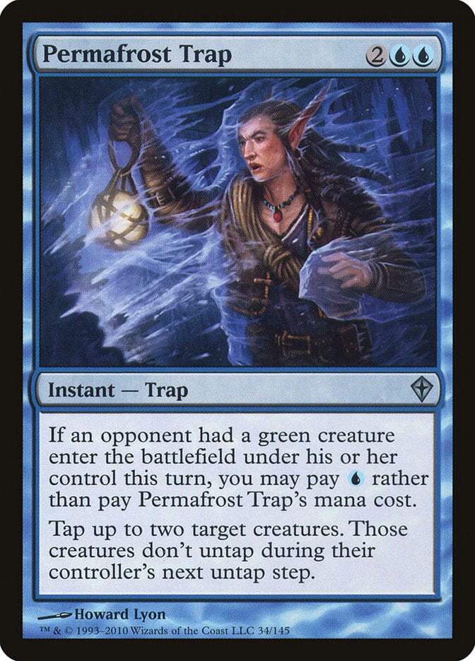 Permafrost Trap [Worldwake] MTG Single Magic: The Gathering  | Multizone: Comics And Games