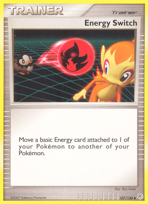 Energy Switch (107/130) [Diamond & Pearl: Base Set] Pokemon Single Pokémon  | Multizone: Comics And Games