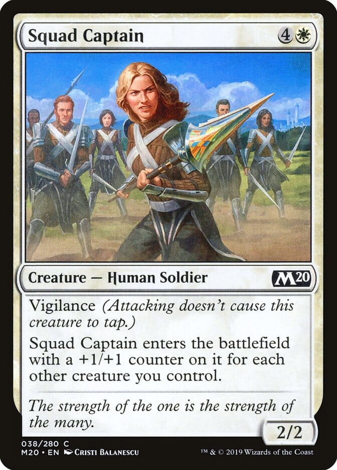 Squad Captain [Core Set 2020] MTG Single Magic: The Gathering  | Multizone: Comics And Games