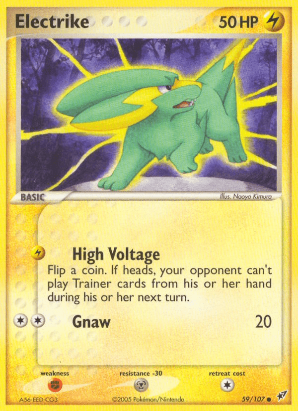 Electrike (59/107) [EX: Deoxys] Pokemon Single Pokémon  | Multizone: Comics And Games