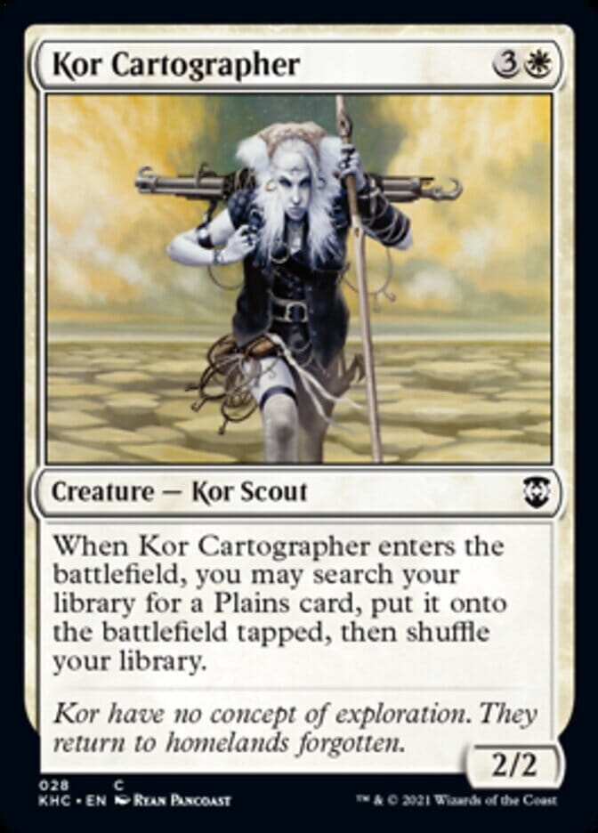 Kor Cartographer [Kaldheim Commander] MTG Single Magic: The Gathering  | Multizone: Comics And Games