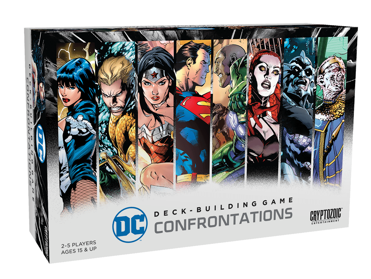 Dc Deck building game: Confrontations Board game Multizone  | Multizone: Comics And Games