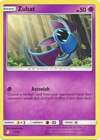 Zubat (11/30) [Sun & Moon: Trainer Kit - Alolan Raichu] Pokemon Single Pokémon  | Multizone: Comics And Games