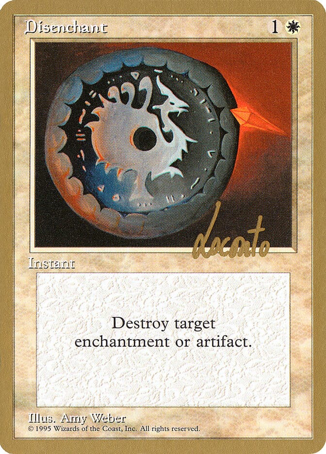 Disenchant (Michael Loconto) [Pro Tour Collector Set] MTG Single Magic: The Gathering  | Multizone: Comics And Games