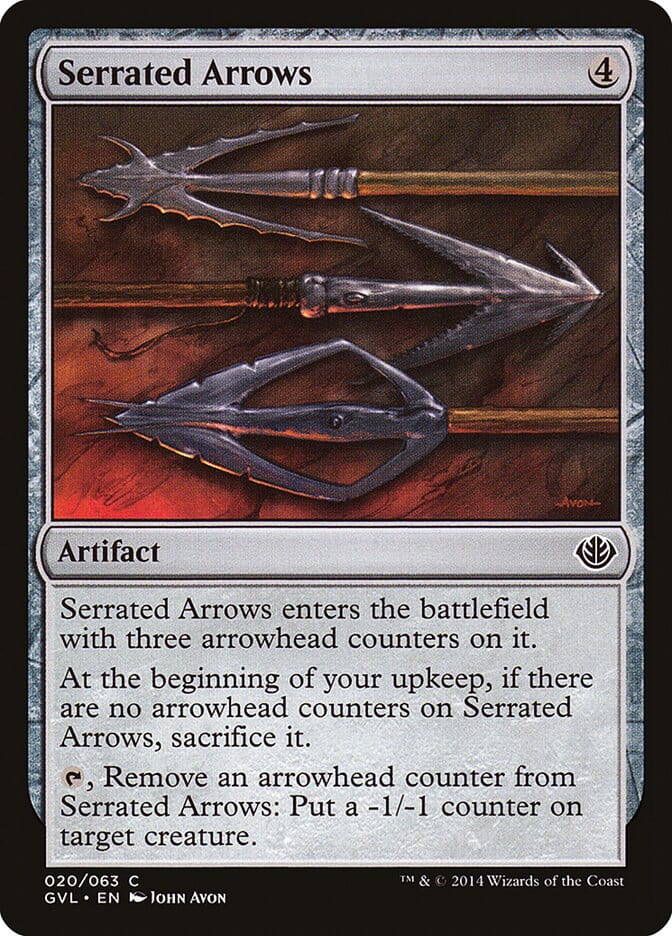 Serrated Arrows (Garruk vs. Liliana) [Duel Decks Anthology] MTG Single Magic: The Gathering  | Multizone: Comics And Games