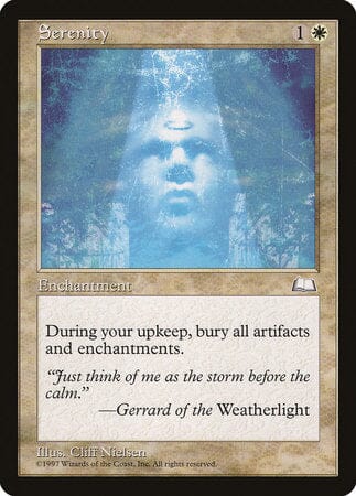 Serenity [Weatherlight] MTG Single Magic: The Gathering  | Multizone: Comics And Games