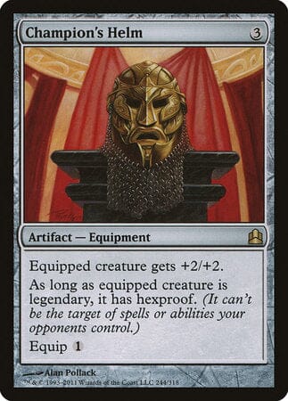 Champion's Helm [Commander 2011] MTG Single Magic: The Gathering  | Multizone: Comics And Games