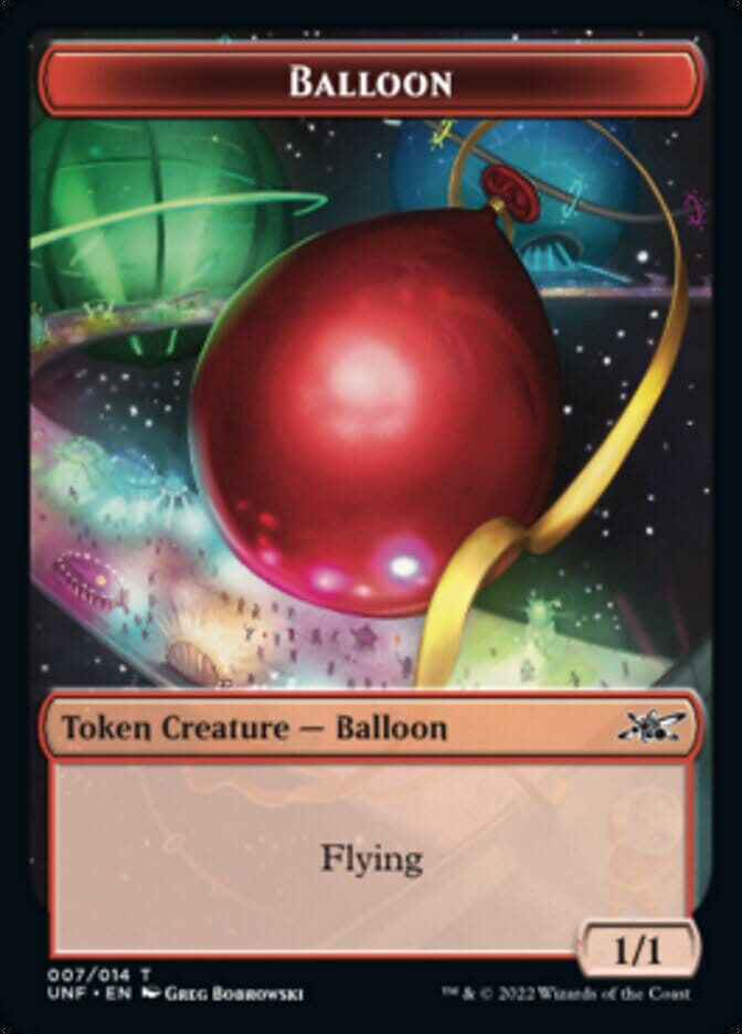 Balloon Token [Unfinity Tokens] MTG Single Magic: The Gathering  | Multizone: Comics And Games