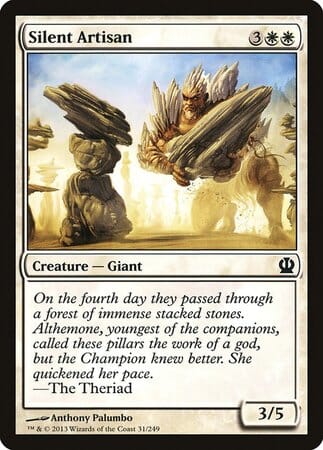 Silent Artisan [Theros] MTG Single Magic: The Gathering  | Multizone: Comics And Games