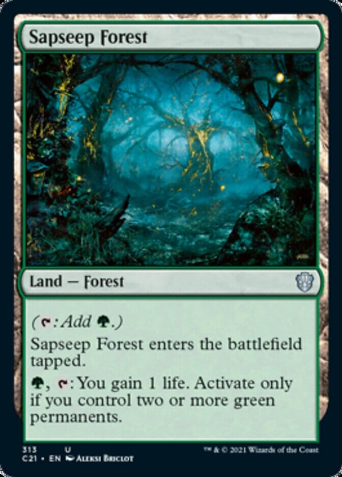 Sapseep Forest [Commander 2021] MTG Single Magic: The Gathering  | Multizone: Comics And Games