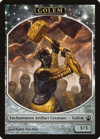 Golem Token [Theros Tokens] MTG Single Magic: The Gathering  | Multizone: Comics And Games
