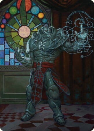 Karn, Living Legacy Art Card 2 [Dominaria United Art Series] MTG Single Magic: The Gathering  | Multizone: Comics And Games
