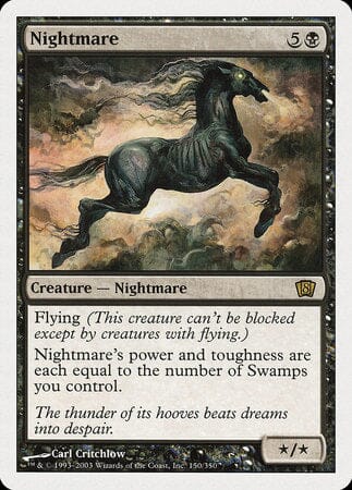 Nightmare [Eighth Edition] MTG Single Magic: The Gathering  | Multizone: Comics And Games