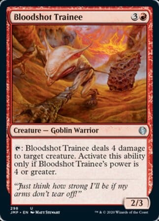 Bloodshot Trainee [Jumpstart] MTG Single Magic: The Gathering  | Multizone: Comics And Games