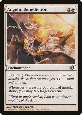 Angelic Benediction [Shards of Alara] MTG Single Magic: The Gathering  | Multizone: Comics And Games