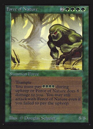 Force of Nature (IE) [Intl. Collectors’ Edition] MTG Single Magic: The Gathering  | Multizone: Comics And Games