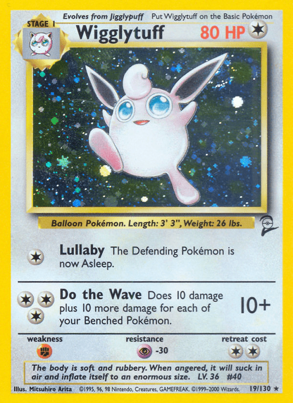 Wigglytuff (19/130) [Base Set 2] Pokemon Single Pokémon  | Multizone: Comics And Games