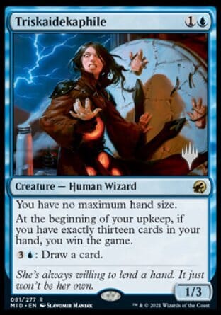 Triskaidekaphile (Promo Pack) [Innistrad: Midnight Hunt Promos] MTG Single Magic: The Gathering  | Multizone: Comics And Games