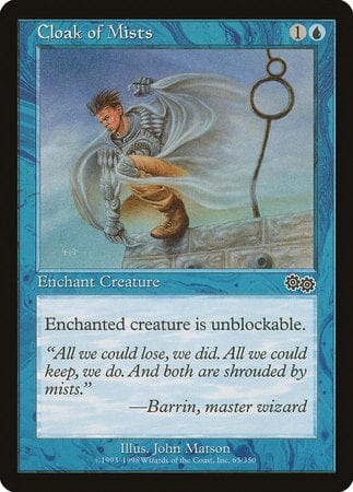 Cloak of Mists [Urza's Saga] MTG Single Magic: The Gathering  | Multizone: Comics And Games
