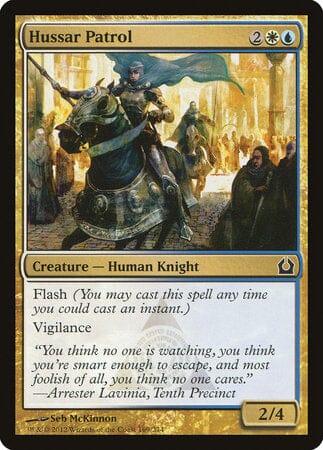 Hussar Patrol [Return to Ravnica] MTG Single Magic: The Gathering  | Multizone: Comics And Games