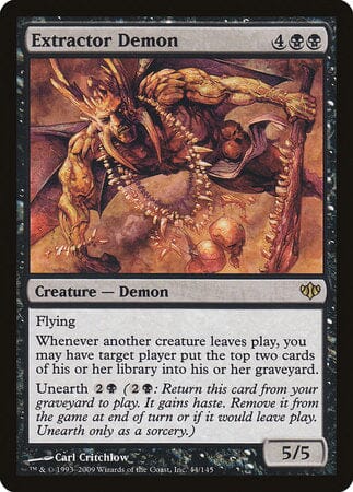 Extractor Demon [Conflux] MTG Single Magic: The Gathering  | Multizone: Comics And Games