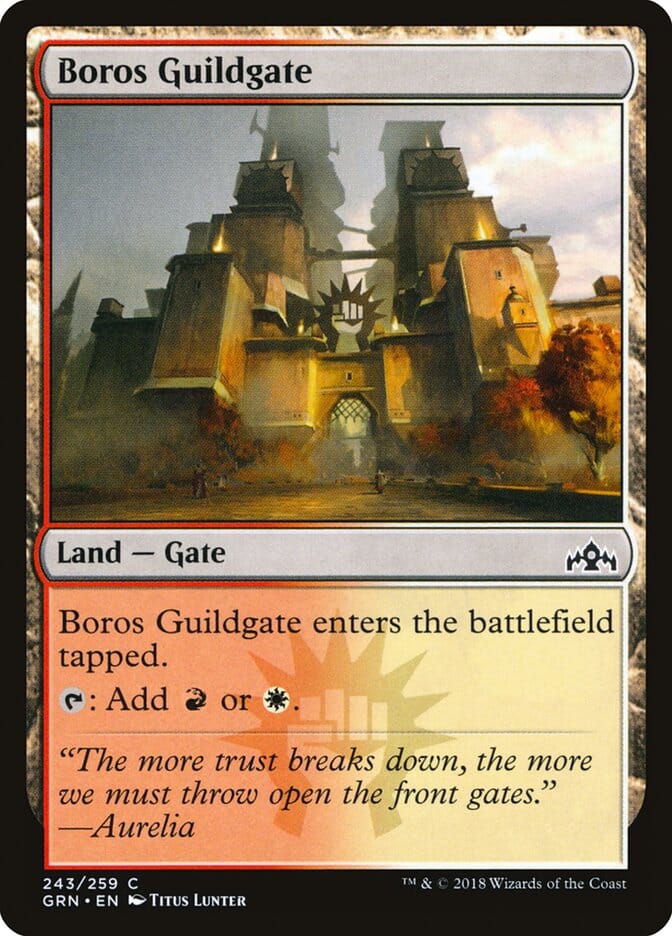 Boros Guildgate (243/259) [Guilds of Ravnica] MTG Single Magic: The Gathering  | Multizone: Comics And Games