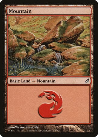 Mountain (296) [Lorwyn] MTG Single Magic: The Gathering  | Multizone: Comics And Games