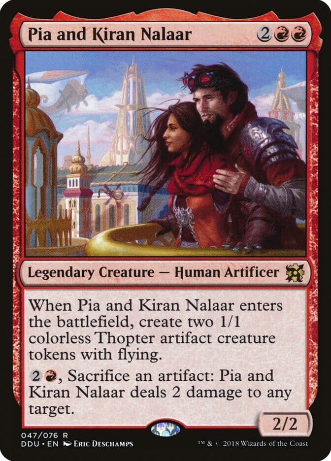 Pia and Kiran Nalaar [Duel Decks: Elves vs. Inventors] MTG Single Magic: The Gathering  | Multizone: Comics And Games